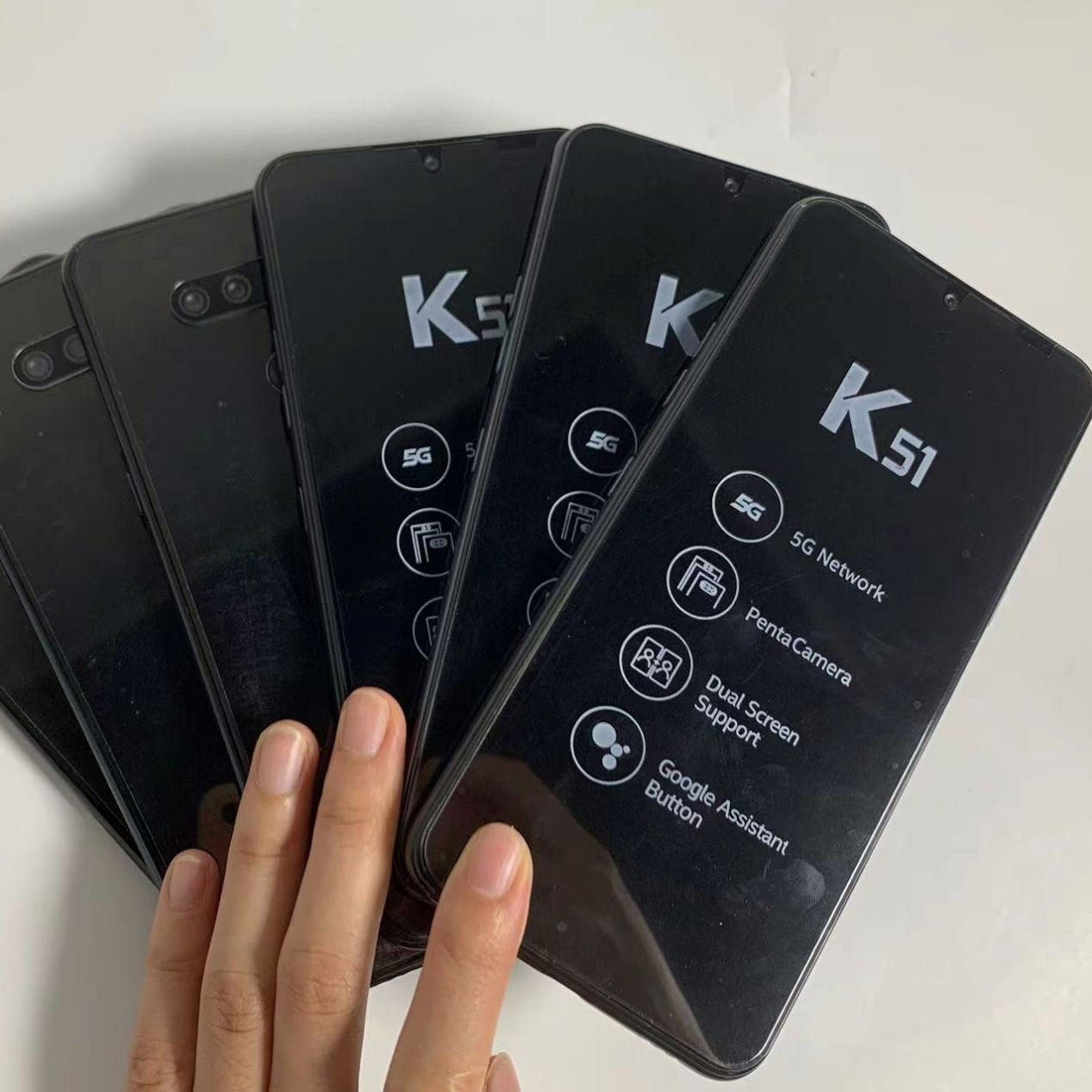 Wholesale used Original Unlocked cell Phones celular second hand For LG K51 K33 Stylo5 6 G7